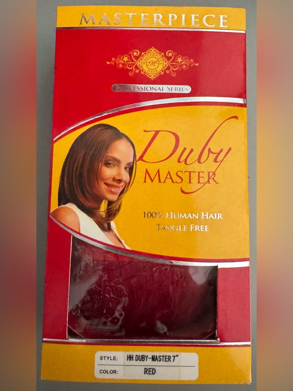 Masterpiece hair. Duby Master. 100% human hair.